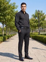 Cotton Solid Formal Shirt for Mens