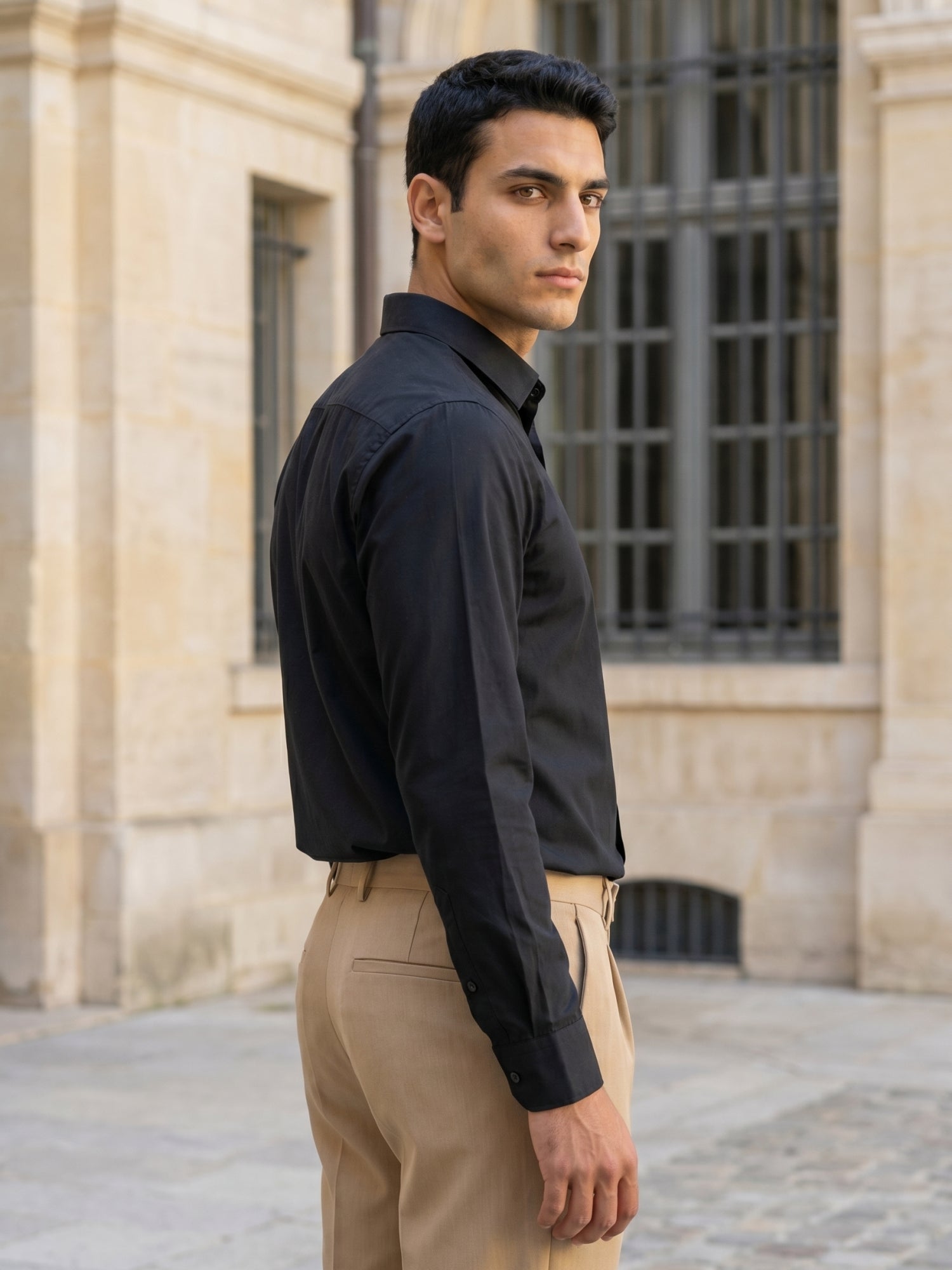 Men’s Classic Solid Formal Wear Shirt