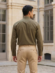 Men’s Classic Solid Formal Wear Shirt