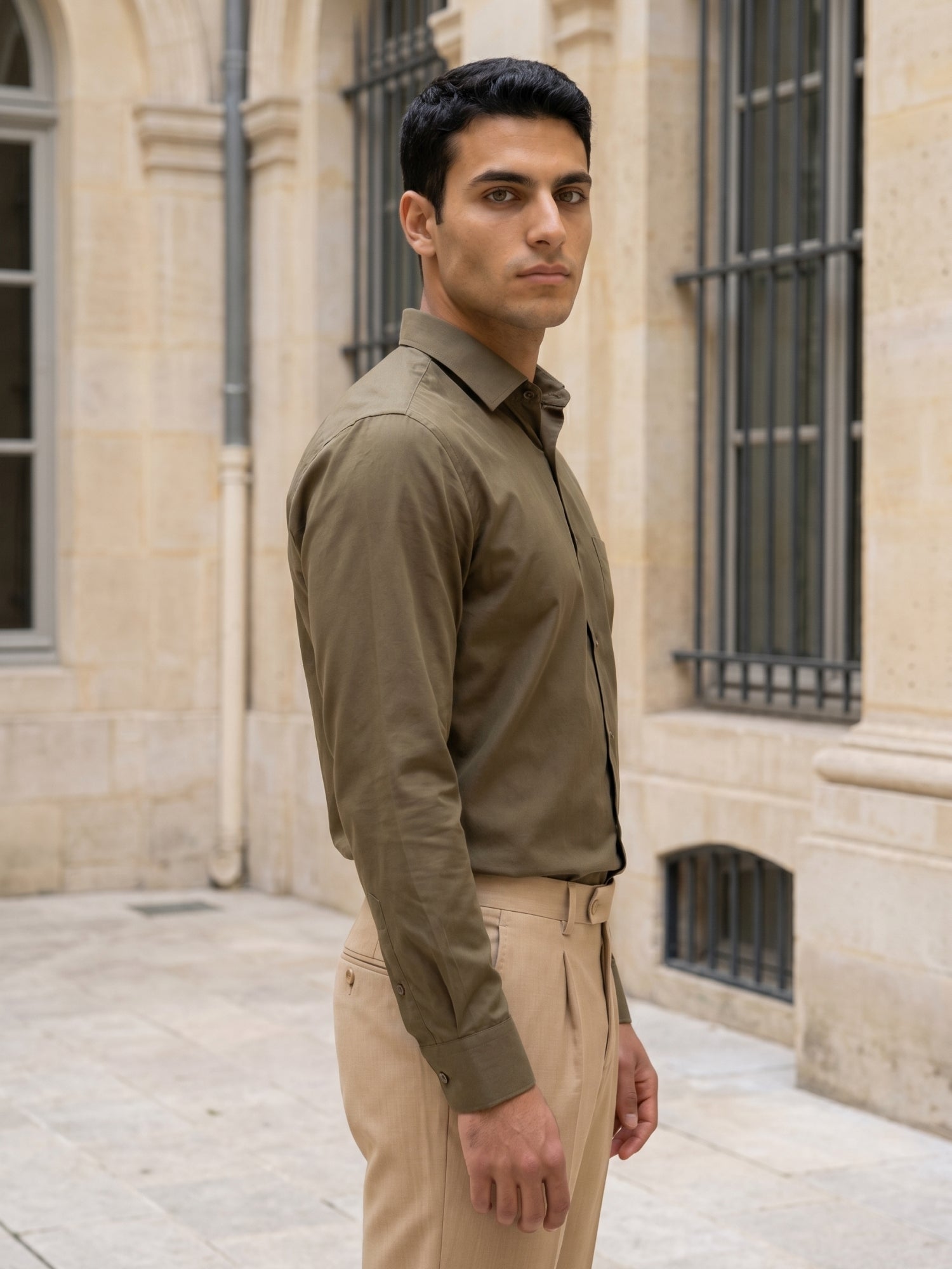 Men’s Classic Solid Formal Wear Shirt