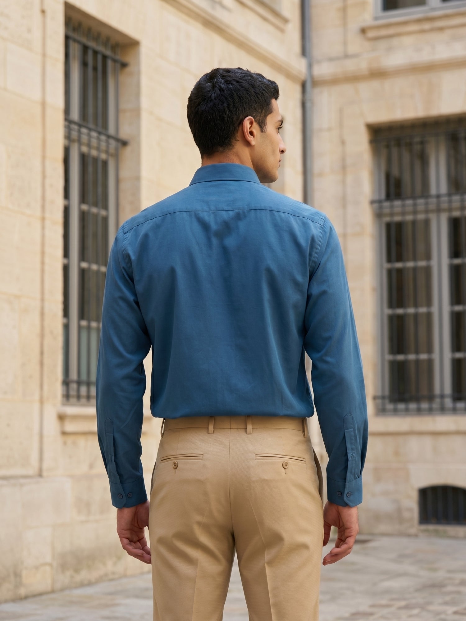 Men’s Classic Solid Formal Wear Shirt