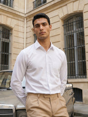 Men’s Classic Solid Formal Wear Shirt
