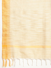 Yoke Design Cotton Women Silk Kurta with Trousers & Dupatta