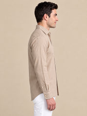 Men’s Cotton Solid Casual Shirt