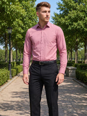 Cotton Solid Formal Shirt for Mens