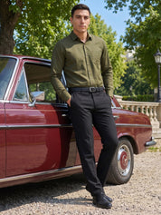 Cotton Solid Formal Shirt for Mens