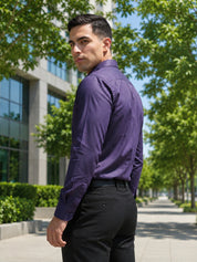 Cotton Solid Formal Shirt for Mens