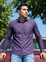 Cotton Solid Casual Shirt for Mens.
