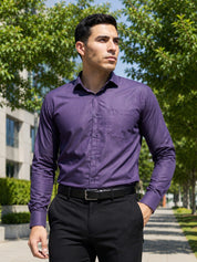 Cotton Solid Formal Shirt for Mens