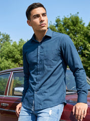 Cotton Solid Casual Shirt for Mens.