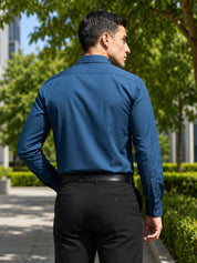 Cotton Solid Formal Shirt for Mens