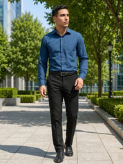 Cotton Solid Formal Shirt for Mens