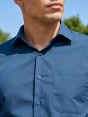 Cotton Solid Casual Shirt for Mens.