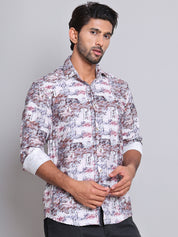 Cotton Printed Casual Shirts For Men