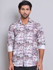 Cotton Printed Casual Shirts For Men