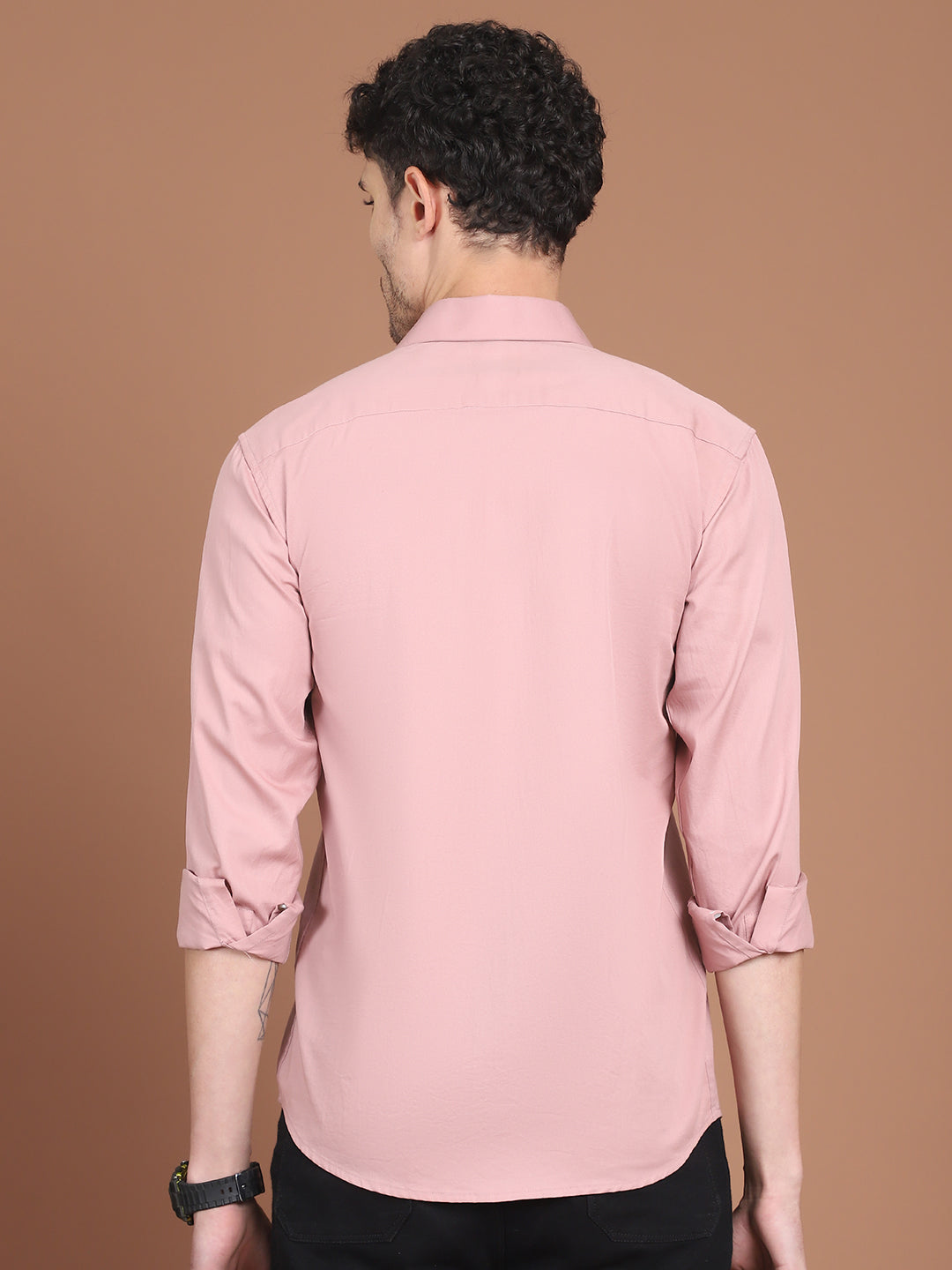 Men's Solid Casual Shirt