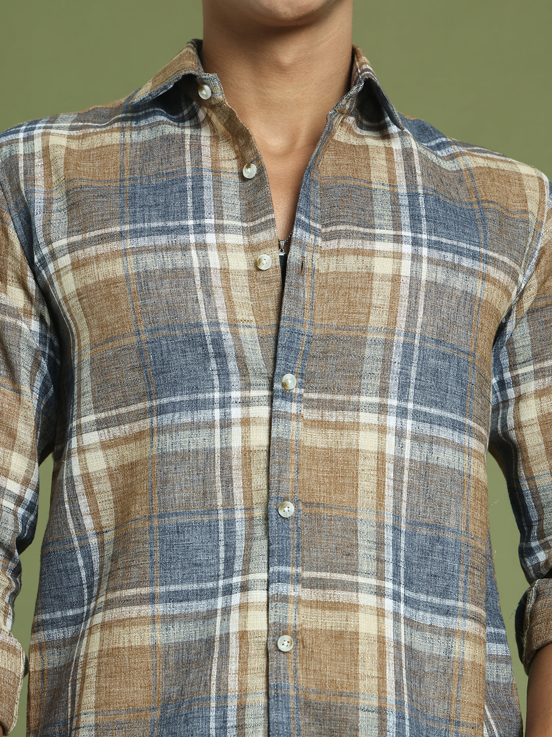 Men's Checked Regular Fit Shirt