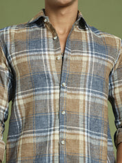 Men's Checked Regular Fit Shirt