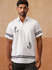 Men’s Cotton Blend Casual Wear Shirt