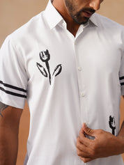 Men’s Cotton Blend Casual Wear Shirt