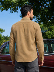 Men's Standard Corduroy Cotton Shirt