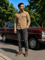 Men's Standard Corduroy Cotton Shirt