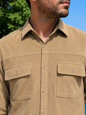 Men's Standard Corduroy Cotton Shirt