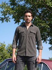 Men's Standard Corduroy Cotton Shirt