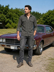 Men's Standard Corduroy Cotton Shirt