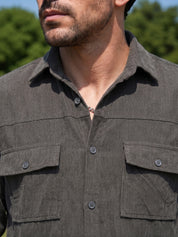 Men's Standard Corduroy Cotton Shirt