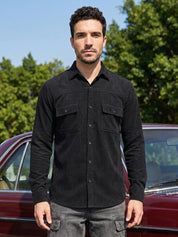 Men's Standard Corduroy Cotton Shirt