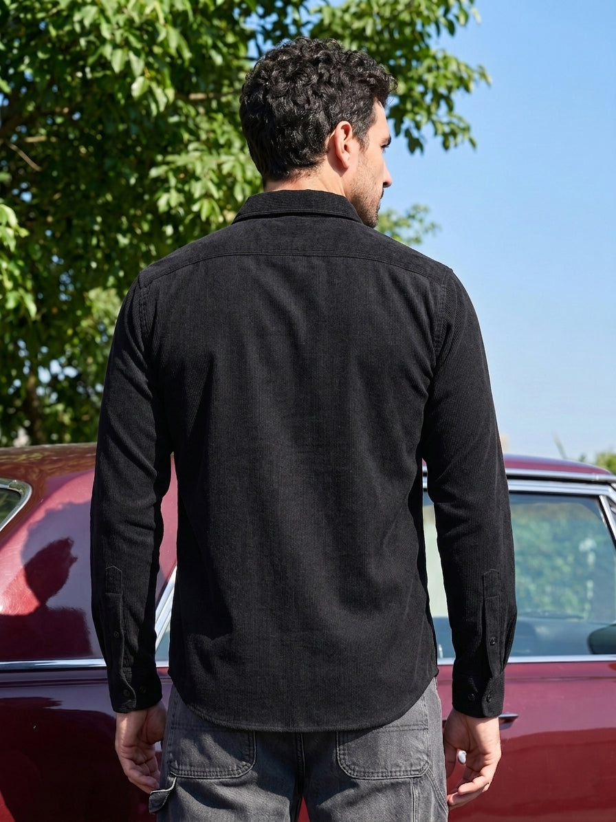 Men's Standard Corduroy Cotton Shirt