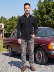 Men's Standard Corduroy Cotton Shirt