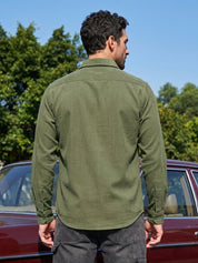 Men's Standard Corduroy Cotton Shirt