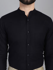 Men's Black Shirt - Complete Look - Indian Needle