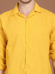 Men's Red Shirt - Complete Look - Indian Needle