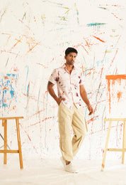 Men's Red Shirt - Back Design - Premium Quality