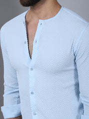 Men's Firozi Shirt - Complete Look - Indian Needle