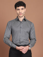 Charcoal Printed Stylish Shirt for Men - SF_9028Charcoal_S