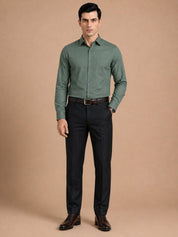 Cotton Solid Formal Shirt for Mens - SF_361Pista_M