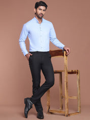 Firozi Solid Cotton Formal Shirt for Men - SF_9042Firozi_S