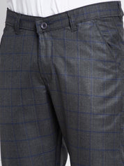 Indian Needle Men's Black Formal Trousers - FGP_261Black_30