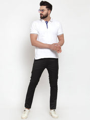 Indian Needle Men's Black Solid Formal Trousers - FGP_253Black_30