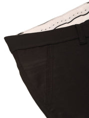 Indian Needle Men's Casual Cotton Solid Cargo Pants - KGP_154Black_30