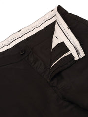 Indian Needle Men's Casual Cotton Solid Cargo Pants - KGP_154Black_30