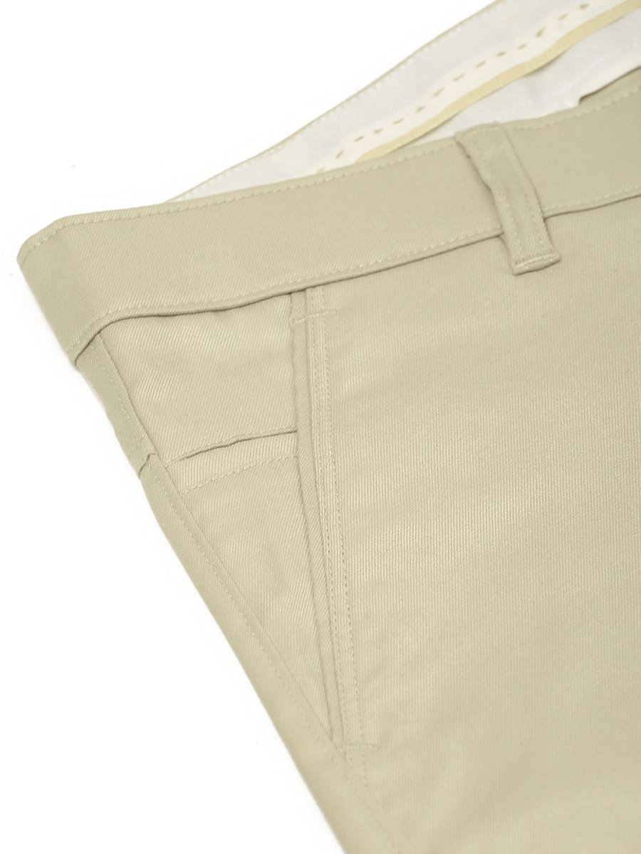 Indian Needle Men's Casual Cotton Solid Shorts - SGP_153Cream_30
