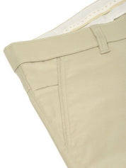 Indian Needle Men's Casual Cotton Solid Shorts - SGP_153Cream_30