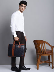 Indian Needle Men's Coffee Tapered Fit Formal Trousers - FGP_275Coffee_30