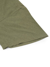 Indian Needle Men's Cotton Solid Half Sleeve Formal Shirts - SF_811Olive_S