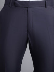 Indian Needle Men's Grey Tapered Fit Formal Trousers - FGP_275Grey_30